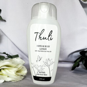 Thuli Hand & Body Lotion - Natural with Rose Water